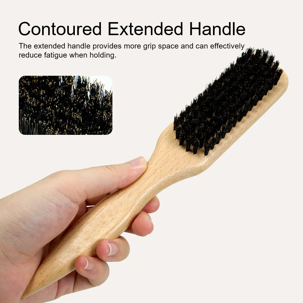 Wooden Bristle Hair Brush Set – All Hair Types | Detangle & Style
