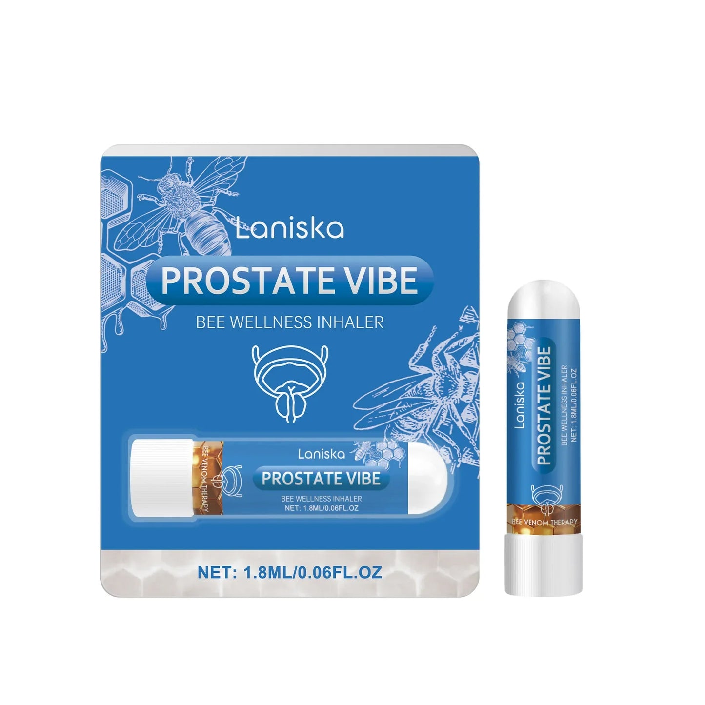 Laniska Men's Essential Oil Nasal Inhaler Stick – 1.8ml