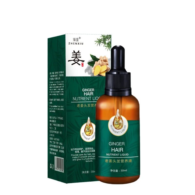 Ginger Hair Growth Oil Serum – Anti Hair Loss & Scalp Nourishing