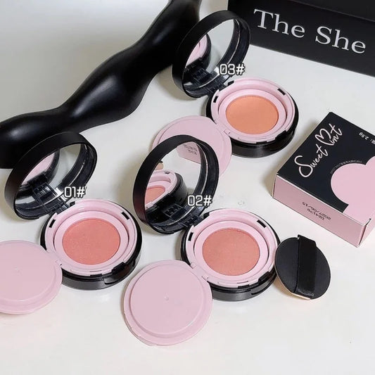3-Piece Pearl Powder Blush & Eyeshadow Set – All Skin Tones Blush & Eyeshadow Set Oasis Select