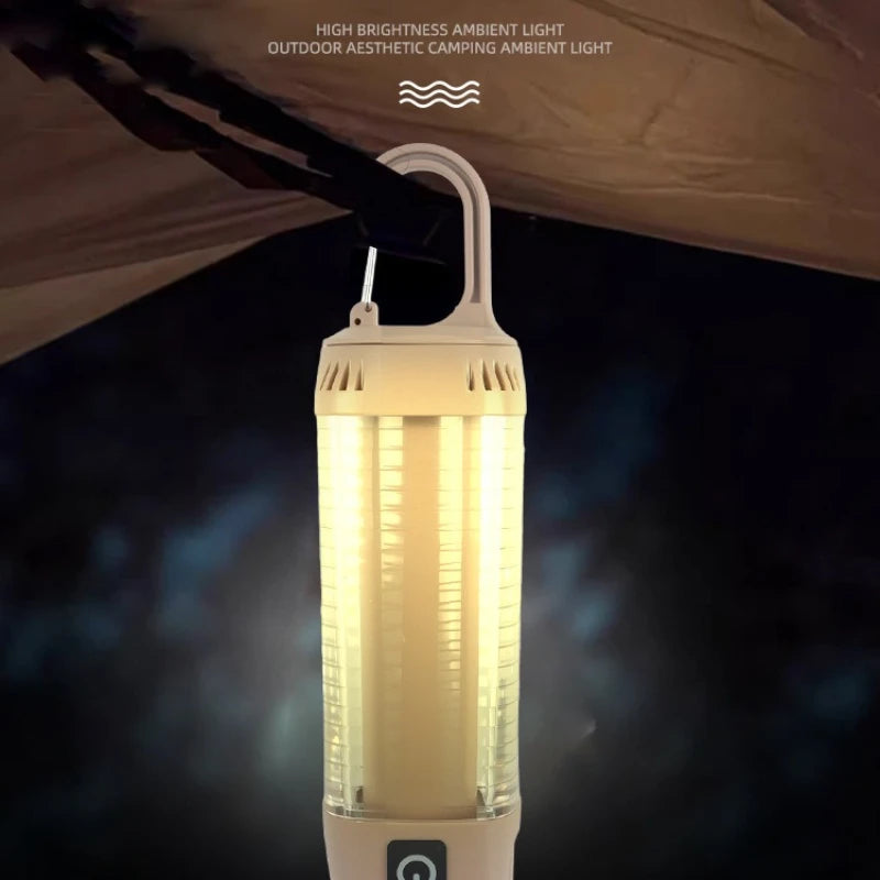 Rechargeable LED Camping Lantern | Candle Mode & Adjustable Color LED Camping Lantern Peaceful Pleasures Health and Wellness