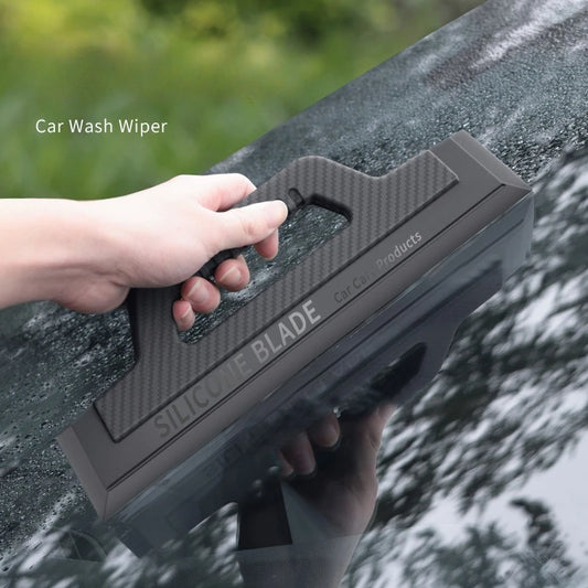 Carbon Fiber Silicone Car Wiper Scraper – Paint-Safe Film Tool Car Detailing Scraper Peaceful Pleasures Health and Wellness