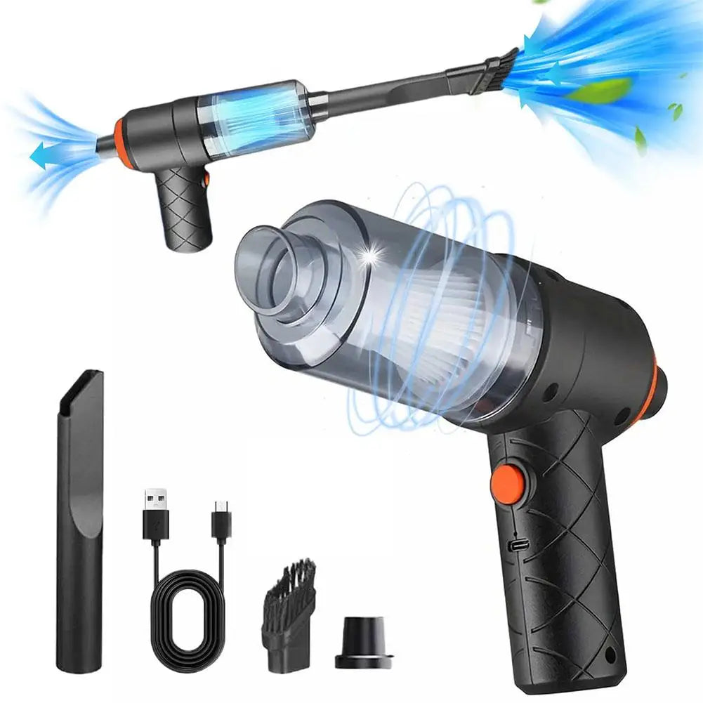 Portable Cordless Car Vacuum Cleaner For Multi Purpose Vehicles Small Household Pump Handheld Car Vacuum Cleaner Peaceful Pleasures Health and Wellness