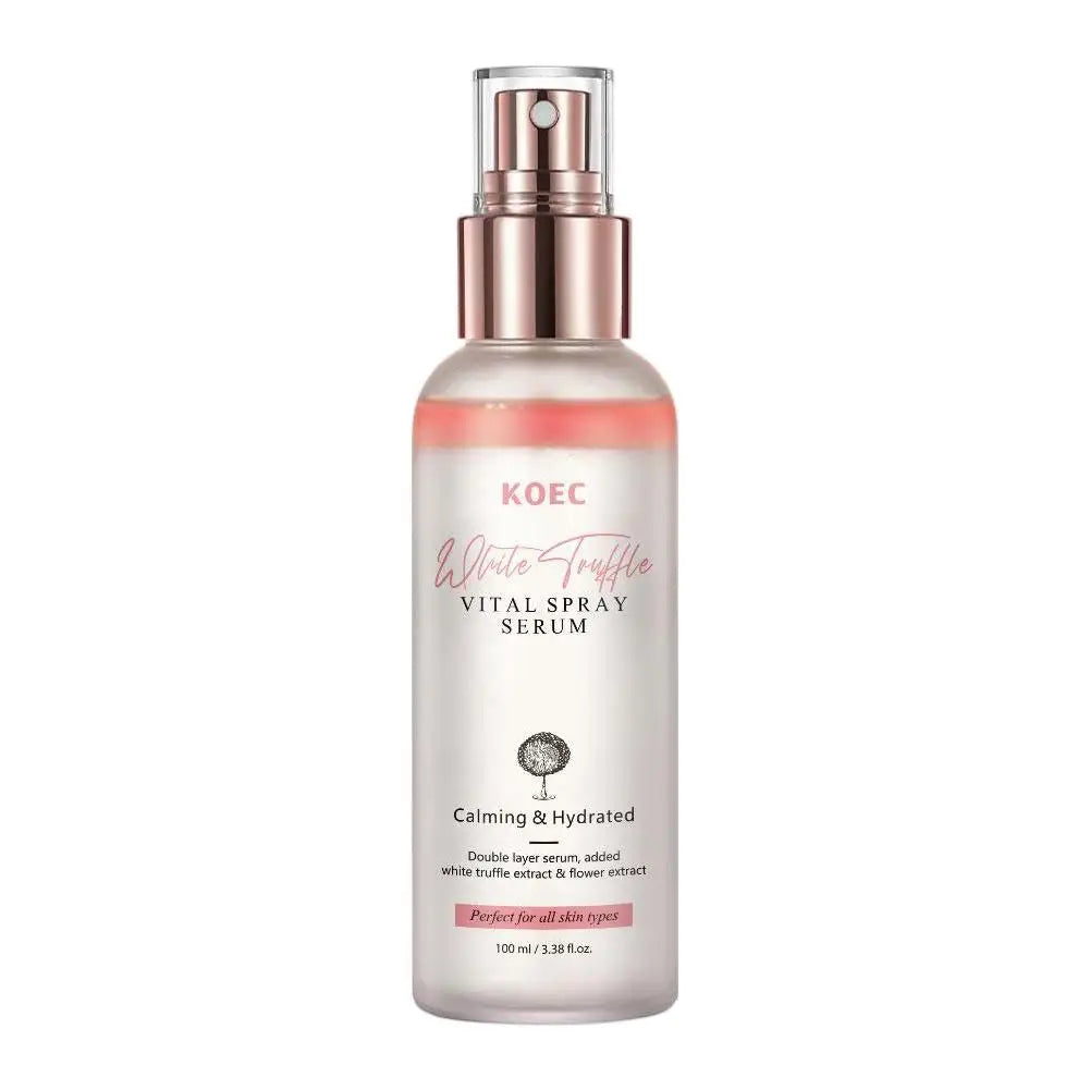 White Truffle Moisturizing Spray Deeply Nourishes Hydrating Face Mist Moisturizing Shrink Pores Oil Control for All Skin Types Peaceful Pleasures Health and Wellness cherry blossom