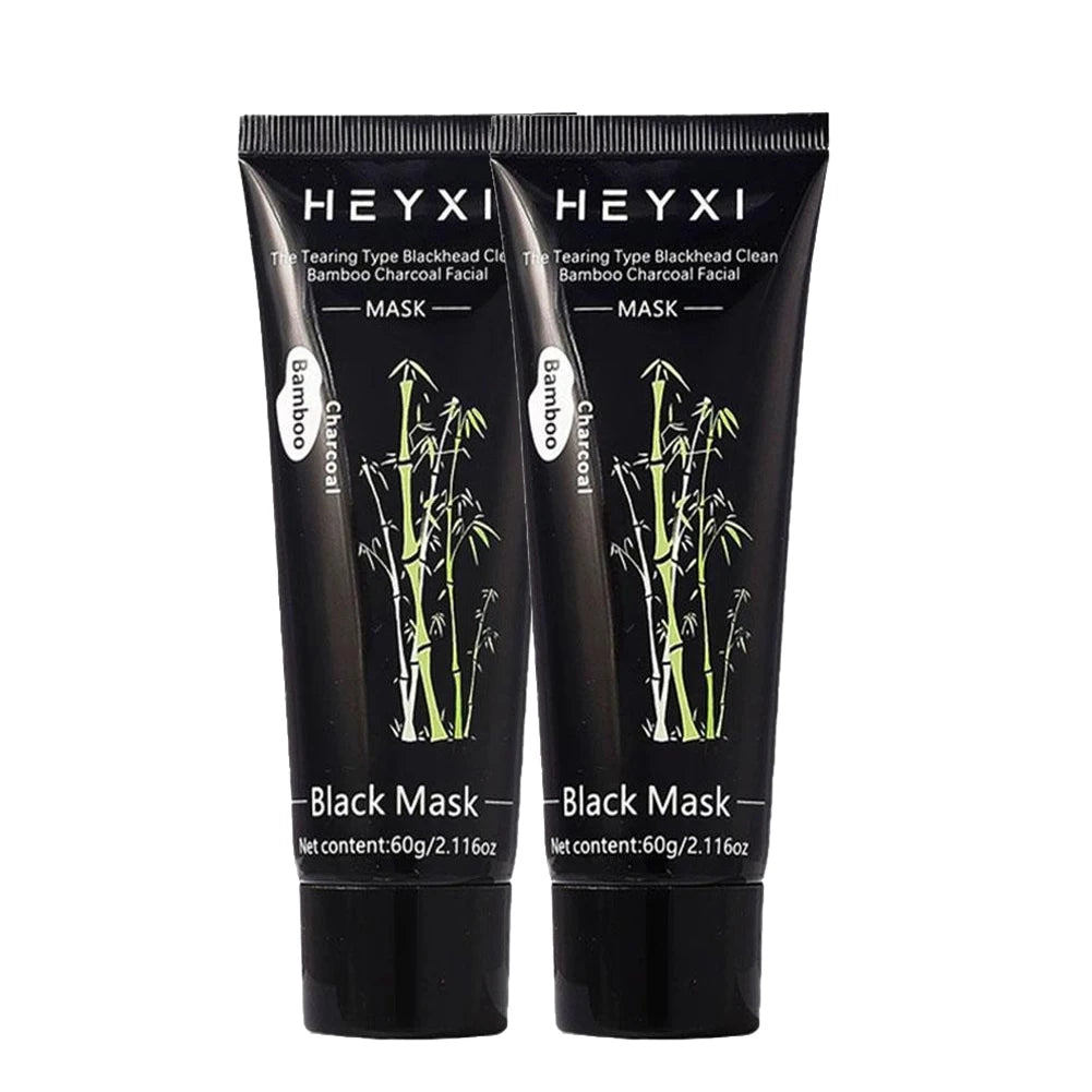 Peel-off blackhead cleansing bamboo charcoal mask, deeply cleanses, purifies, refines pores, for both men and women Peaceful Pleasures Health and Wellness