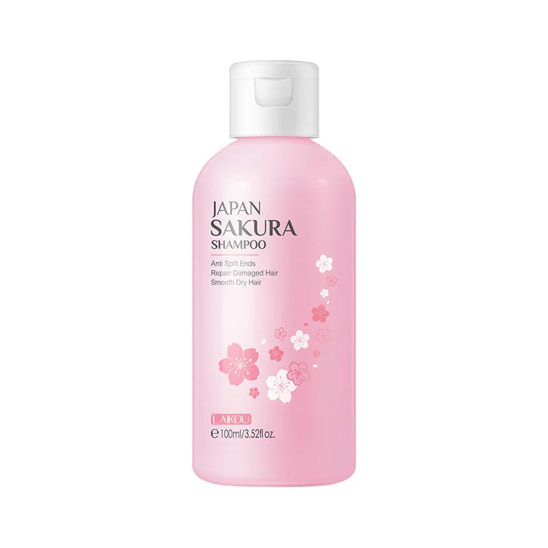 LAIKOU Sakura Shampoo Hair Conditioner Moisturizing Nourishing Repair Damaged Anti Dandruff Oil Control Shampoos Cleansing Care Peaceful Pleasures Health and Wellness