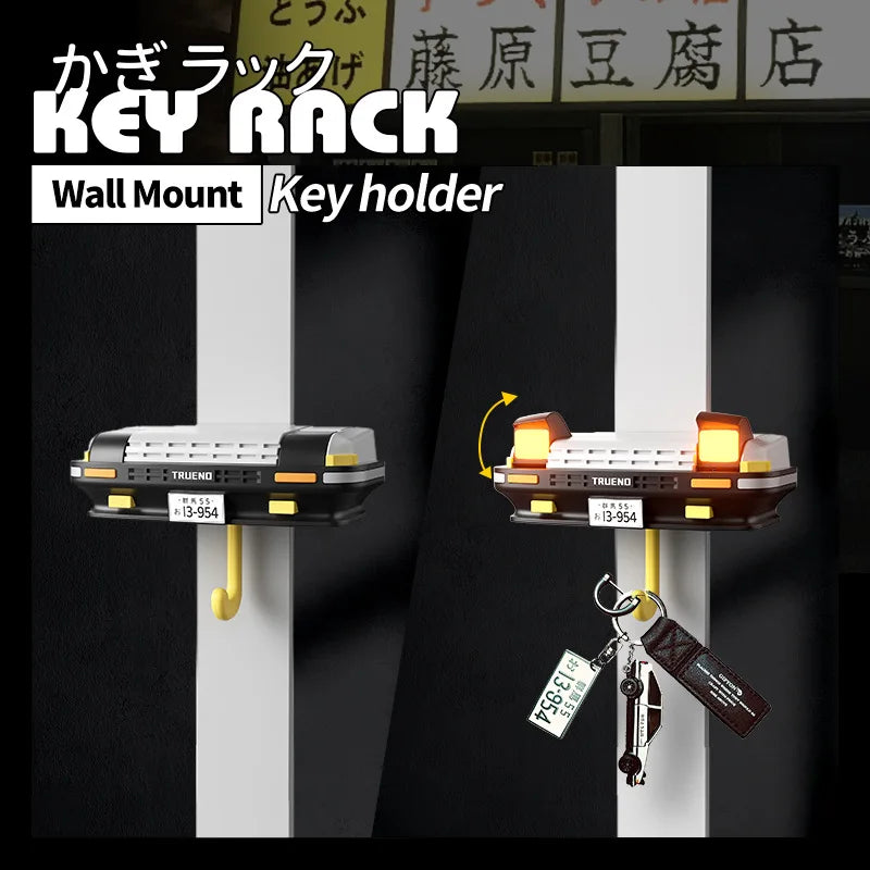 AE86 Car Creative Hook Headlight Key Storage Rack Keychain Holder for Vehicle Decoration key holder Peaceful Pleasures Health and Wellness