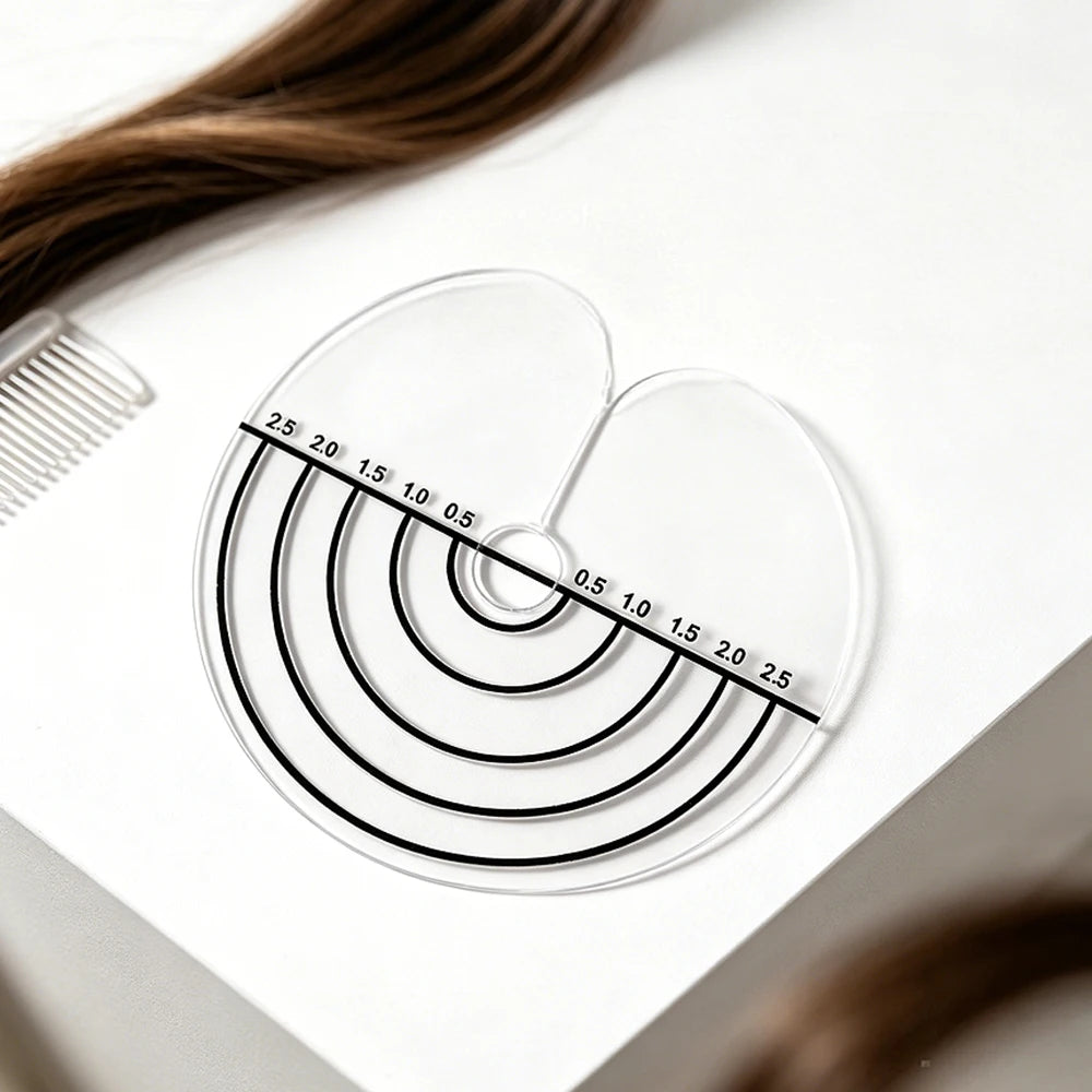 Hair Heat Fusion Stamping Disk Tool & Scalp Protector Shield