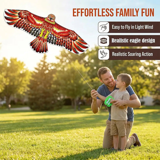 1.1M Eagle Hawk Kite Bird Scarer – Garden Bird Repellent Bird Scarer Kite Oasis Select