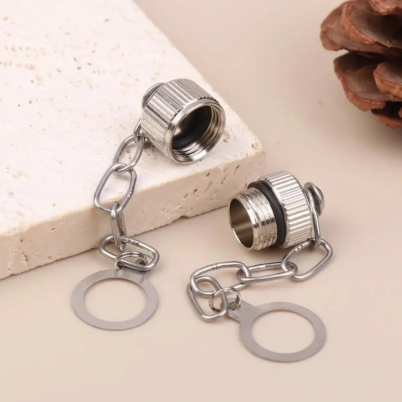 Metal Dust Cover Sensor Plastic M12 Connector Case M16 Inner Outer Thread Male Female Plug Socket Protection Cap Waterproof Peaceful Pleasures Health and Wellness