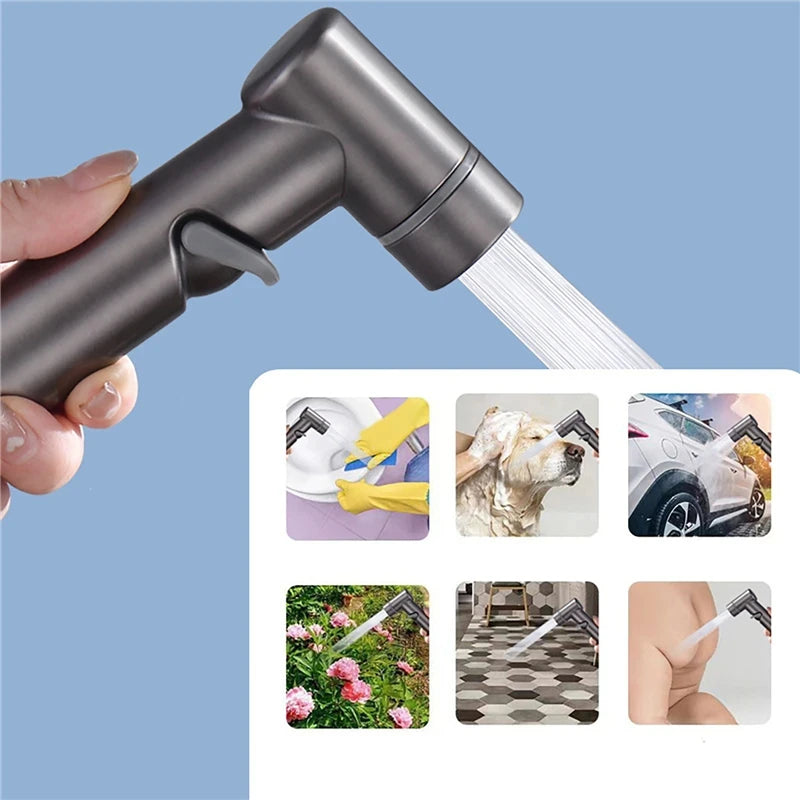 Handheld Bidet Sprayer Set | Brass Valve & 2m Hose