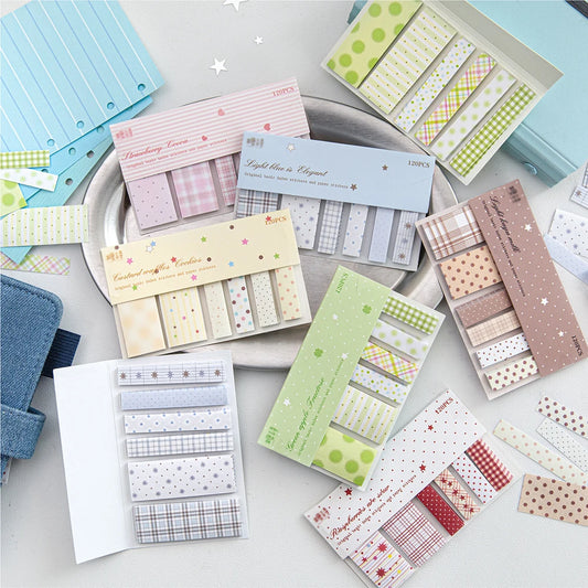 Index Stickers Polka Dot Striped Elements Basic Accounting Materials Peaceful Pleasures Health and Wellness