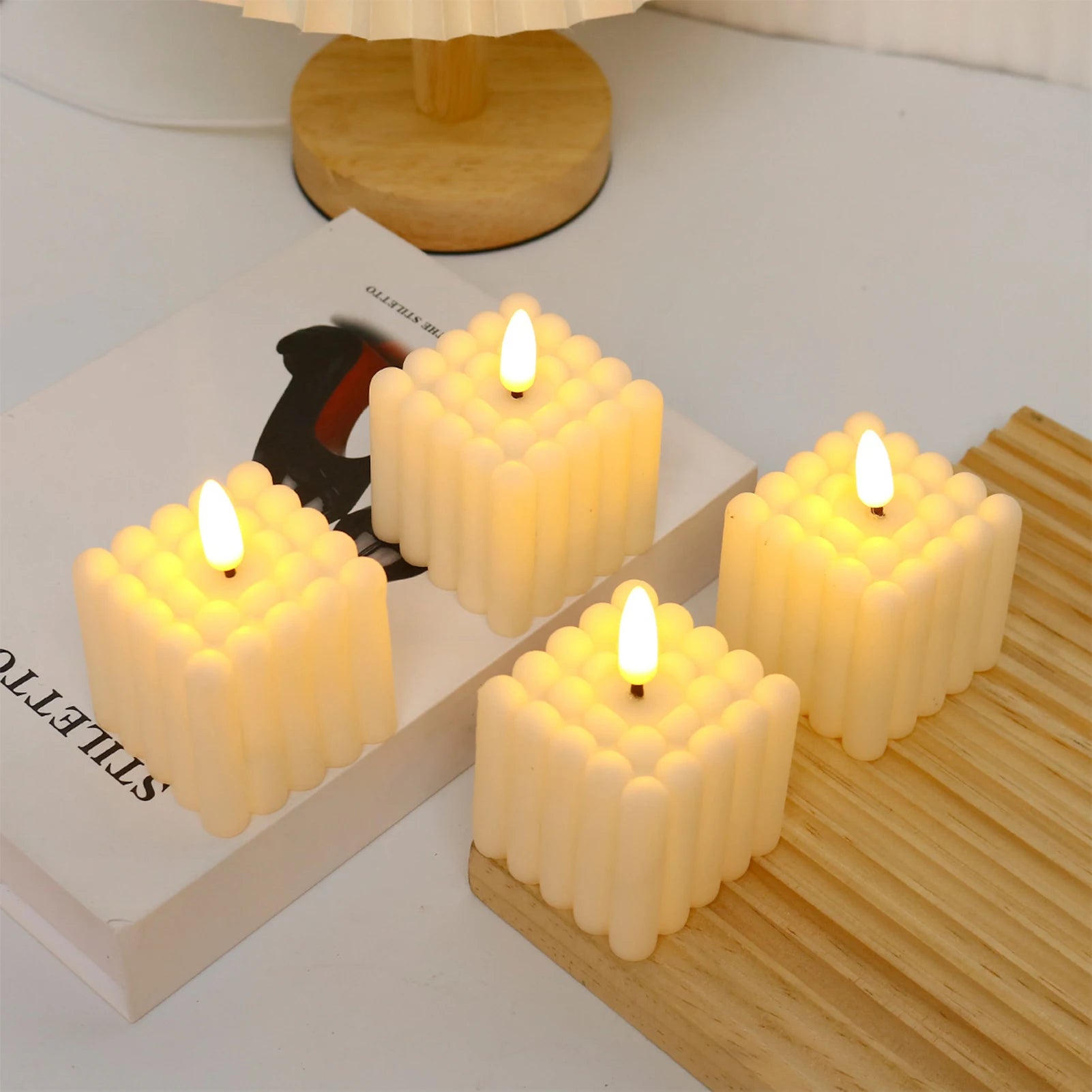 Pumpkin Battery Operated Candle Festival Decorative Props Night Lantern Led Lights for Bedroom Living Room Peaceful Pleasures Health and Wellness