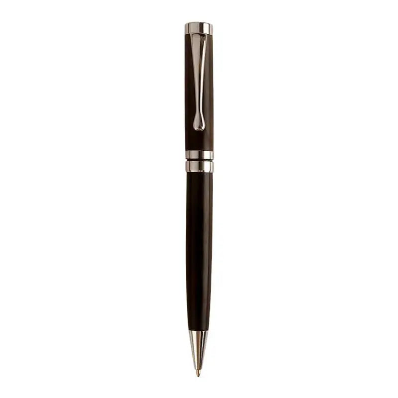 Premium Metal & Sandalwood Rotating Ballpoint Pen + Gift Case