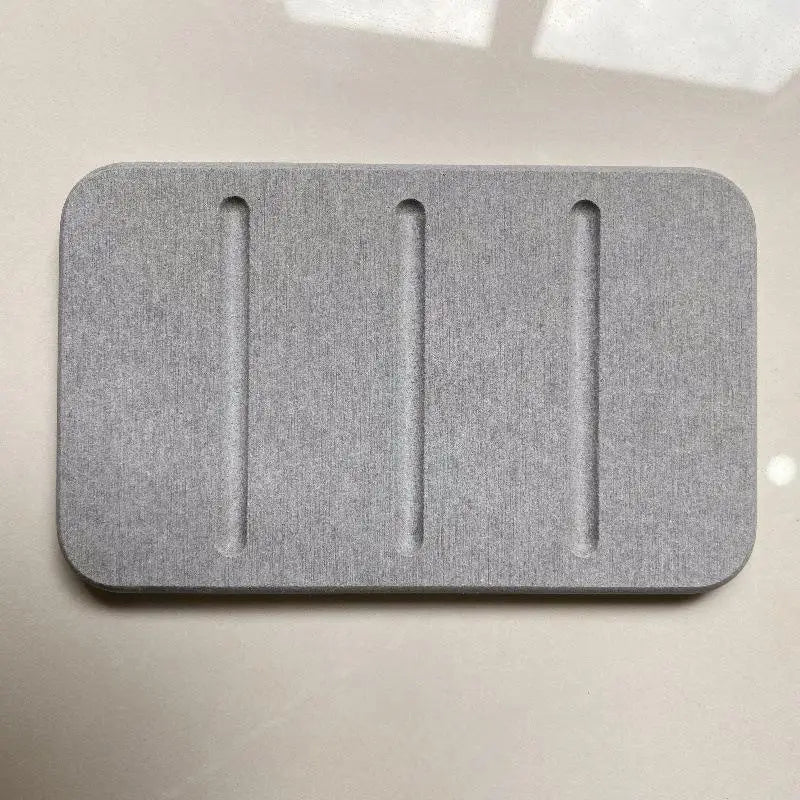 Diatomite Soap Dish – Quick-Dry Absorbent Bathroom Holder Soap Dish Peaceful Pleasures Health and Wellness A2