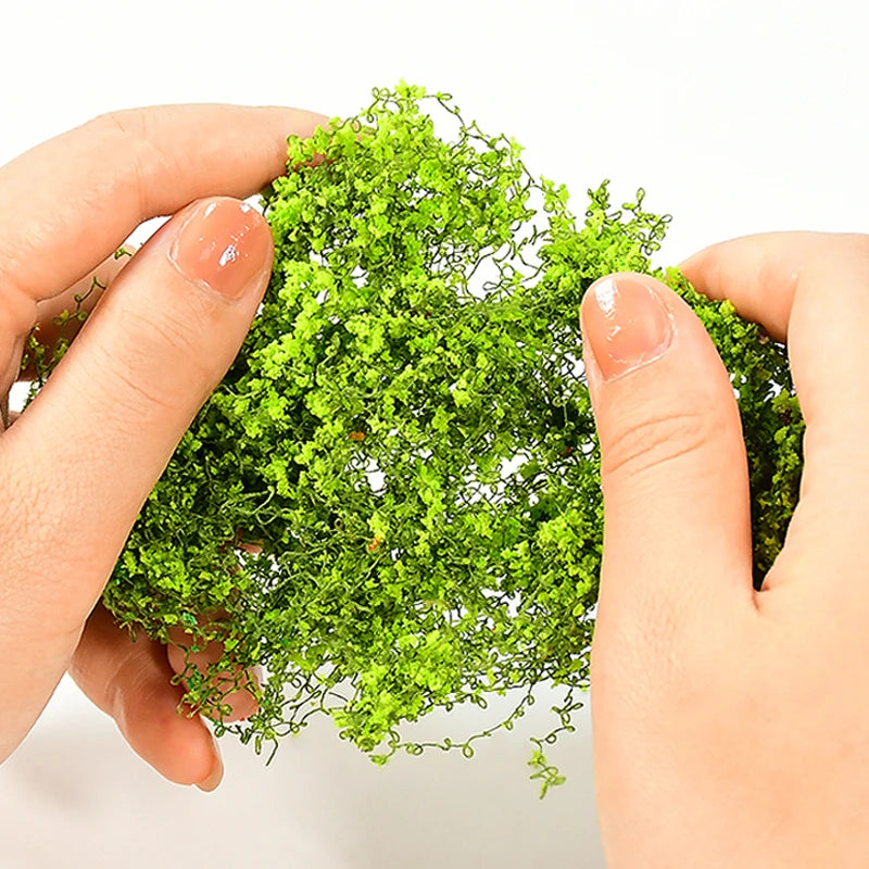 Miniature Vine Leaves Model – DIY Diorama Micro Landscape Kit