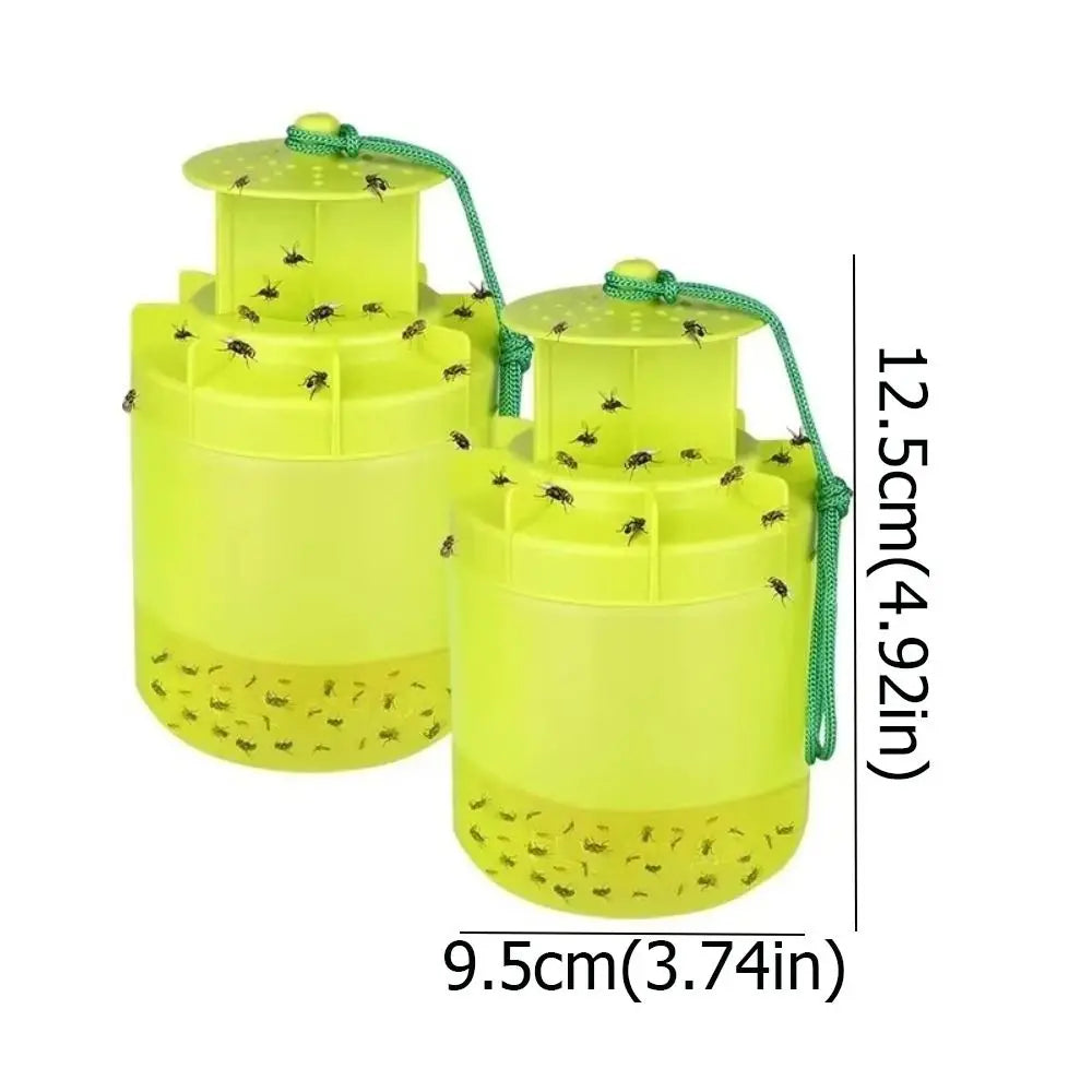 Reusable Outdoor Fly Trap with Bait | Garden & Farm Catcher