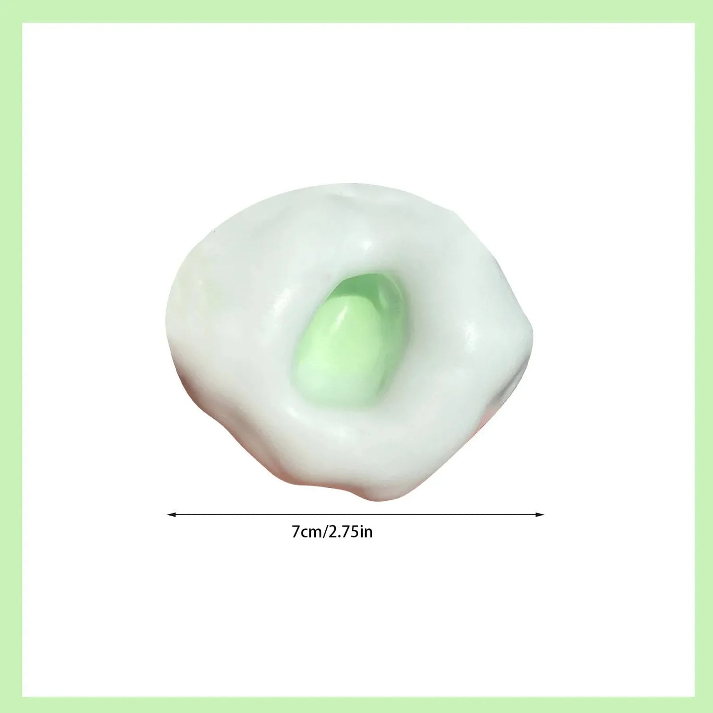 Squishy Super Soft Feel Table Toys Ultra-Thin Ice Skin Stress Relieving Toy Stress Reliever Sticky Handmade Ball Mini Gifts Peaceful Pleasures Health and Wellness
