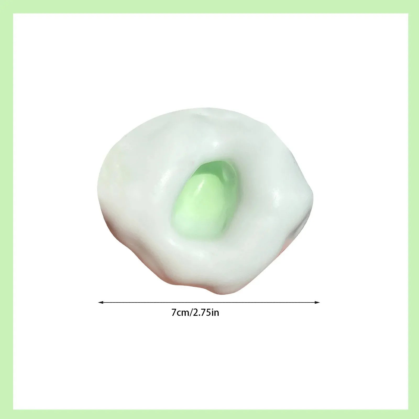 Squishy Super Soft Feel Table Toys Ultra-Thin Ice Skin Stress Relieving Toy Stress Reliever Sticky Handmade Ball Mini Gifts Peaceful Pleasures Health and Wellness