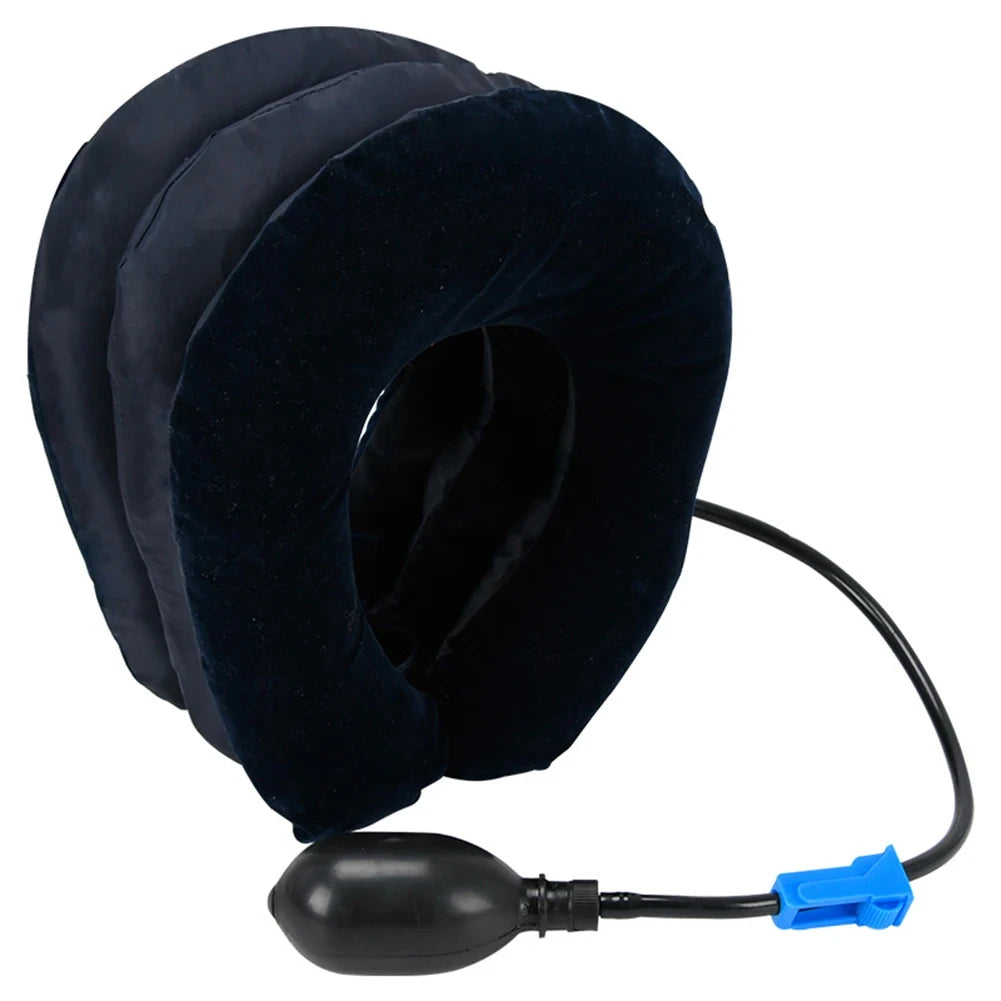 Inflatable Neck Stretcher Cervical Traction Device – Neck Brace Support for Home & Office Use Peaceful Pleasures Health and Wellness