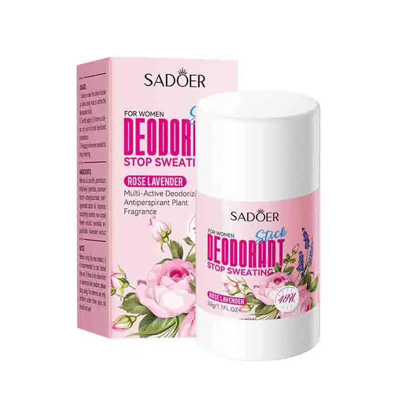 SADOER Women Anti-Sweat Deodorant Roller – Odor & Sweat Control