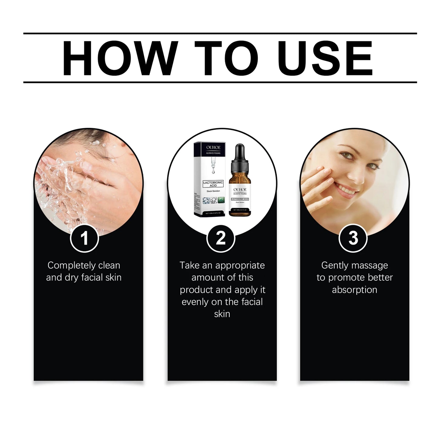 Ouhoe Facial Serum – Brighten, Firm & Remove Dark Spots