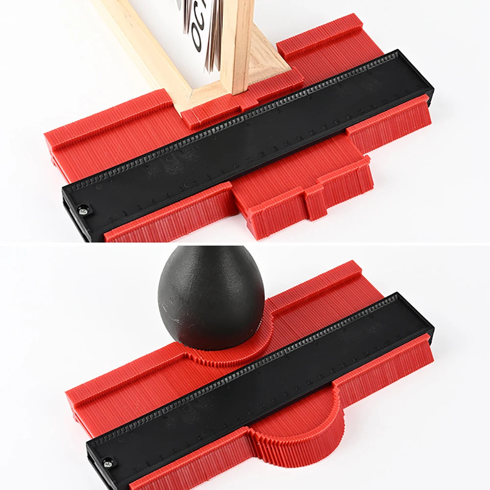 Irregular Measuring Tool Radian Ruler Contour Gauge Multifunctional