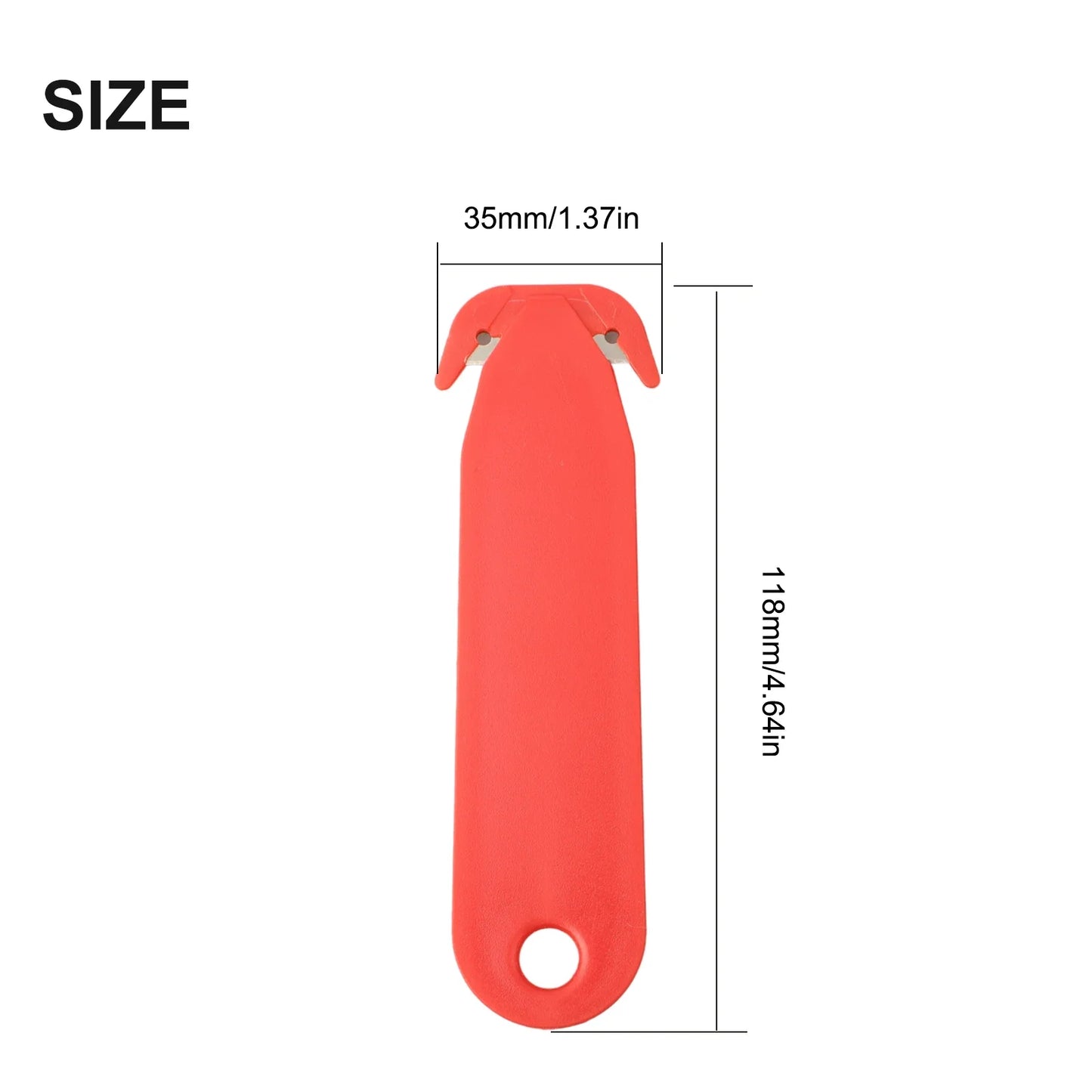 Safety Box Cutter Set 4/5 Pcs – Letter Opener & Film Cutter