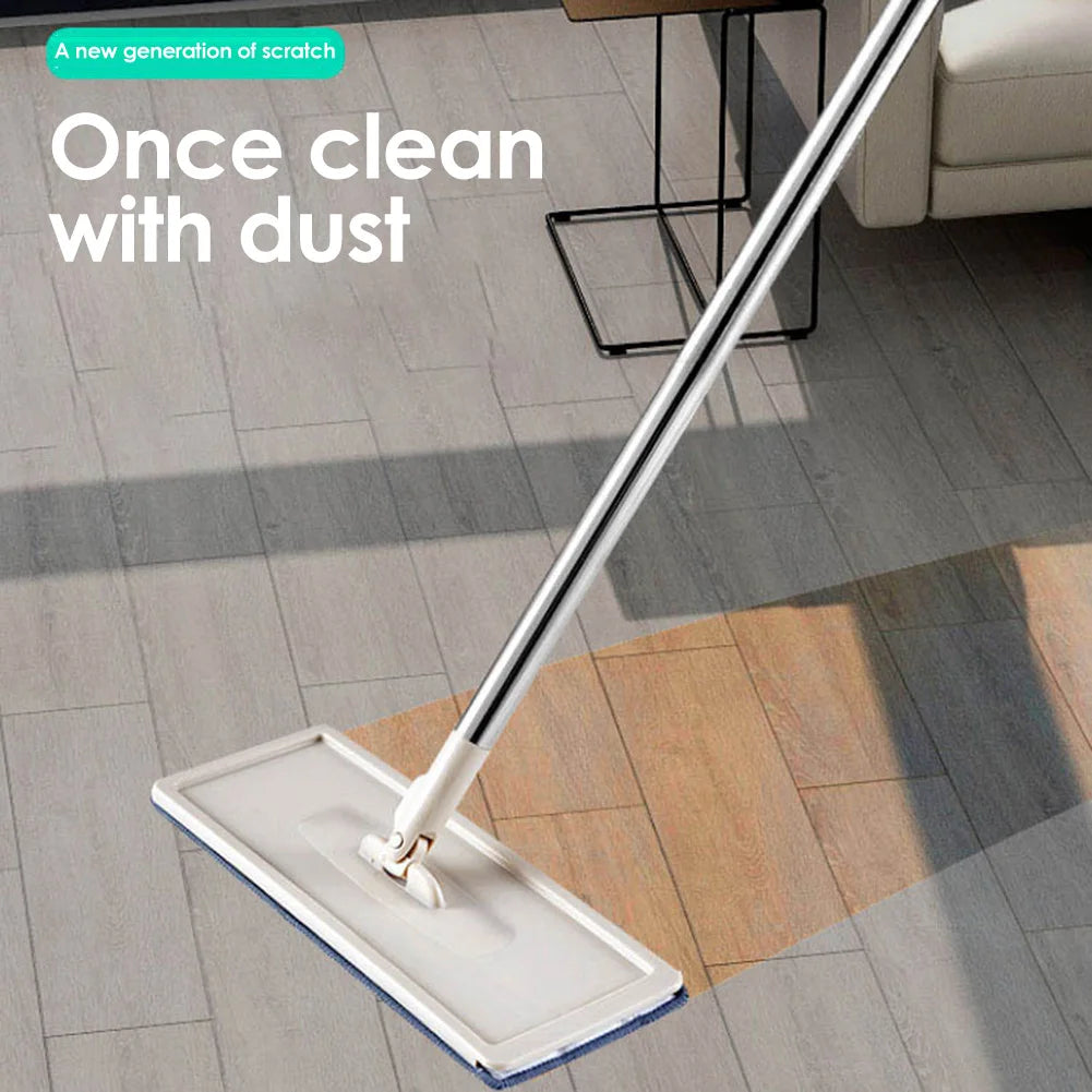 Mop Microfiber Rotating Head Replacement Floor Mop Head Household Floor Bucket Heads Multi-function Stickable Housework Tools Peaceful Pleasures Health and Wellness