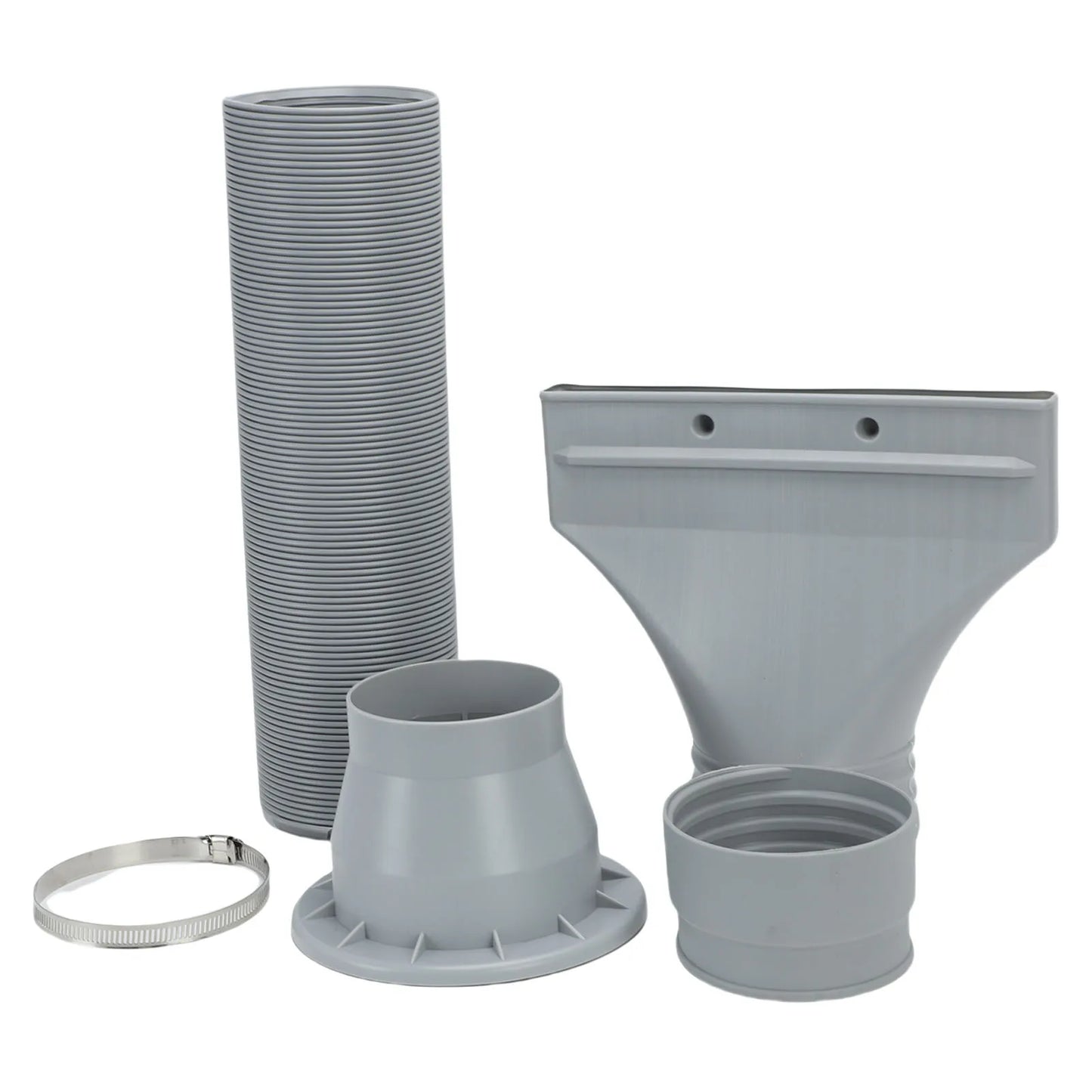 Airbrush Spray Booth Exhaust Hose Kit 67in Flexible + Adapter
