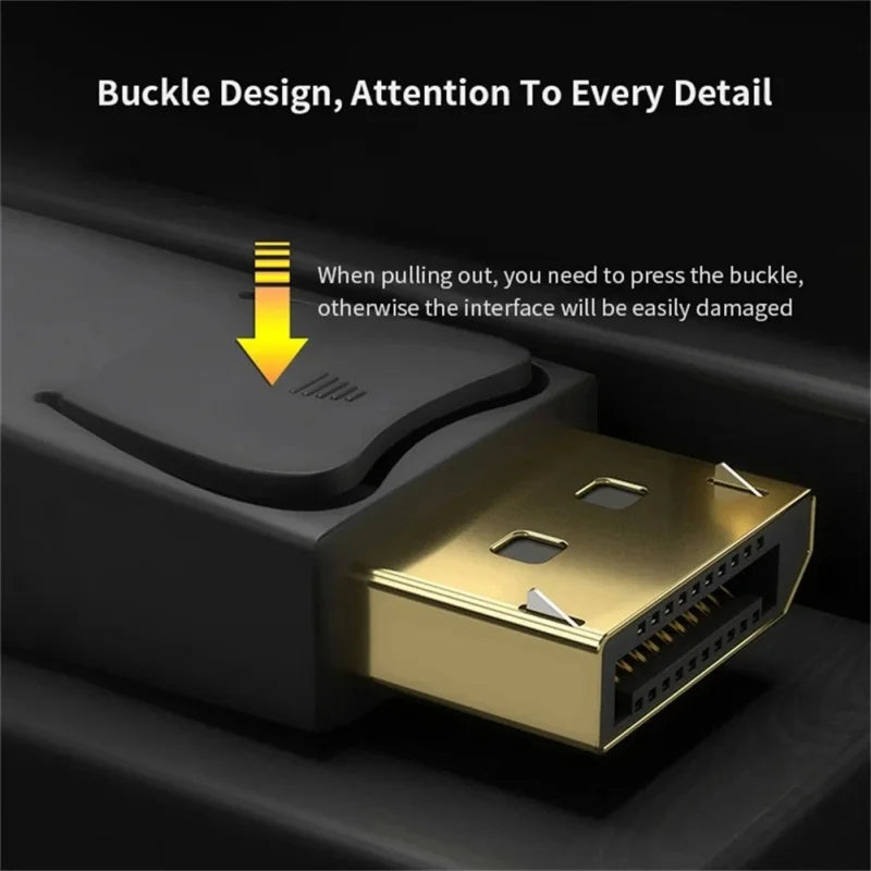 1.8m DisplayPort to HDMI Cable 1080P | PC Laptop TV Monitor