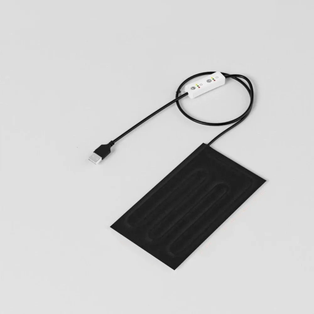USB Reptile Heating Pad | Waterproof, Thermostat & Timer