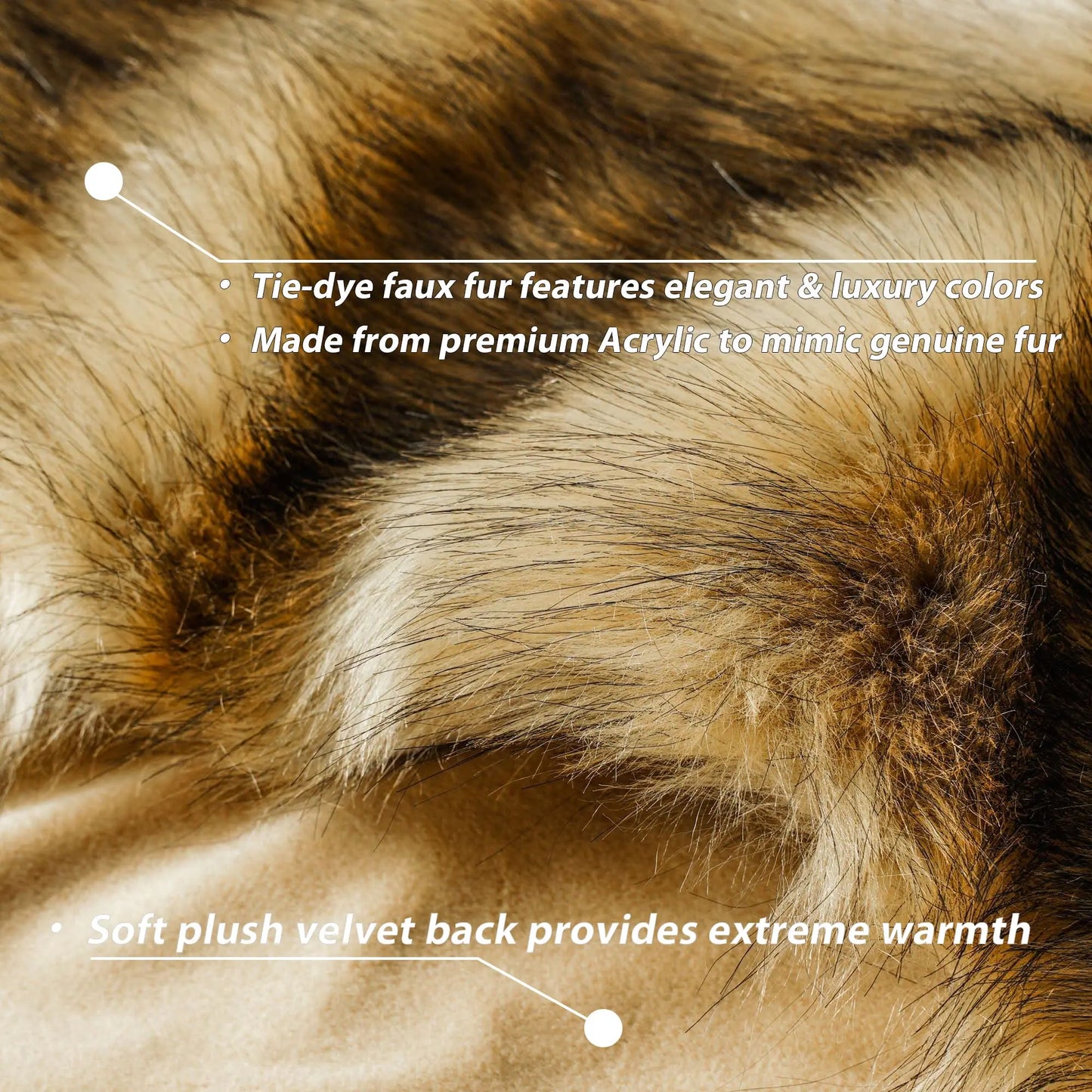 Battilo Faux Fur Throw Blanket – Soft Fluffy Luxury King Size