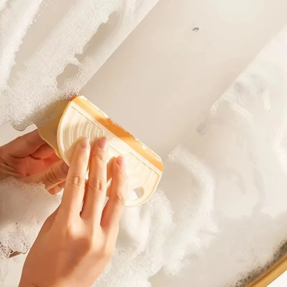 Non-Scratch Soft Silicone Handy Squeegee Kitchen Sink Countertop Squeegee Window Mirror Water Wiper Clean Scraping Film Scraper Peaceful Pleasures Health and Wellness