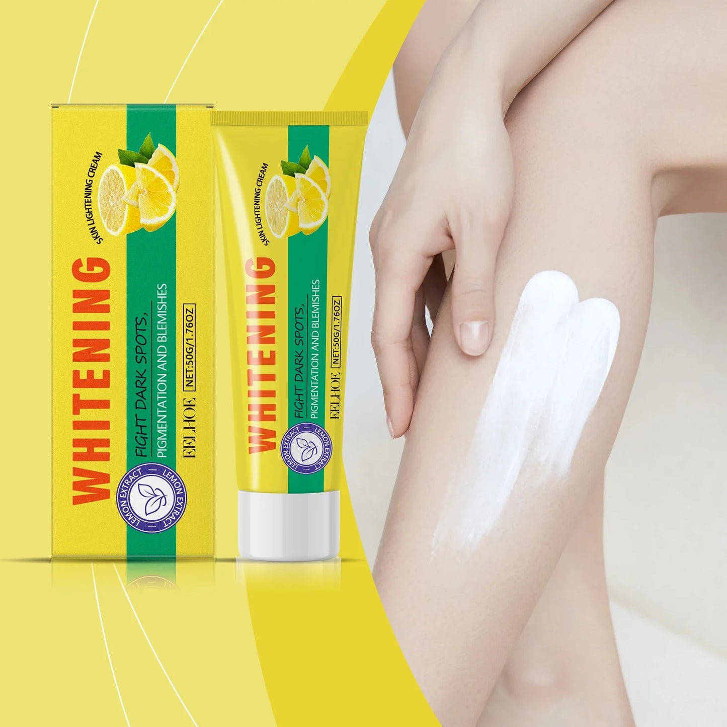 Eelhoe Lemon Body Lotion – Moisturizing & Brightening Cream