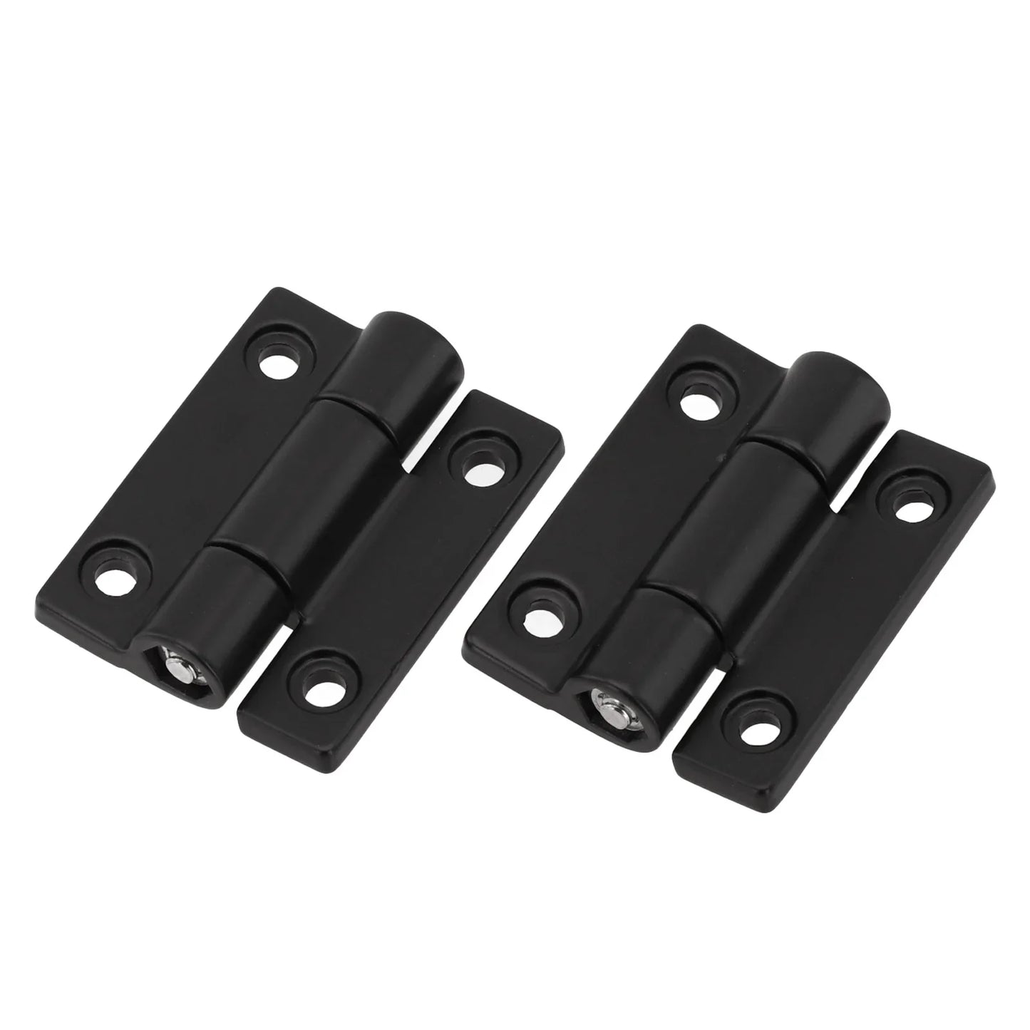2-Pack Adjustable Torque Damping Flat Hinges | Zinc Alloy Cabinet Hardware