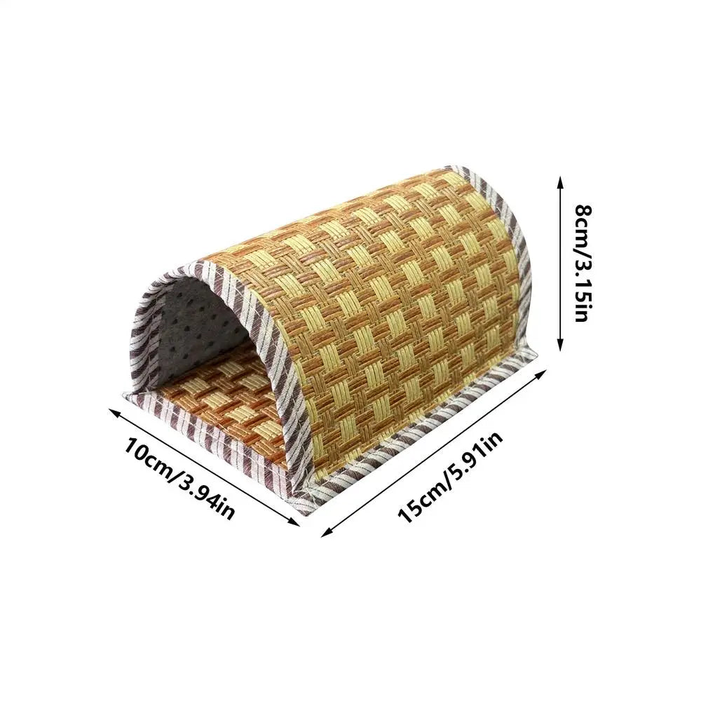 Woven Hamster Bed Cave | Breathable Cooling Nest for Small Pets