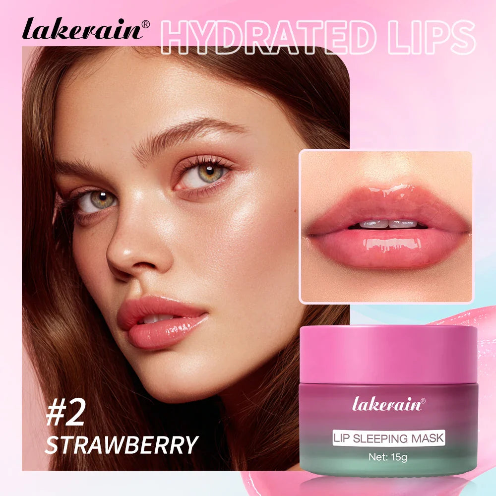 Overnight Nourishing Lip Mask – Hydrating Dual-Color Lip Balm