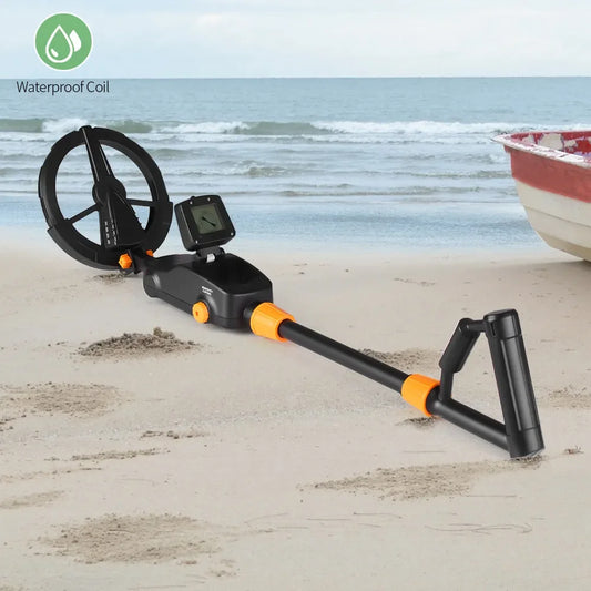 Metal Gold Detector Handheld Pinpointer Treasure Underground Metal Detector Tracker Seeker Finder With Waterproof Search Coil Peaceful Pleasures Health and Wellness