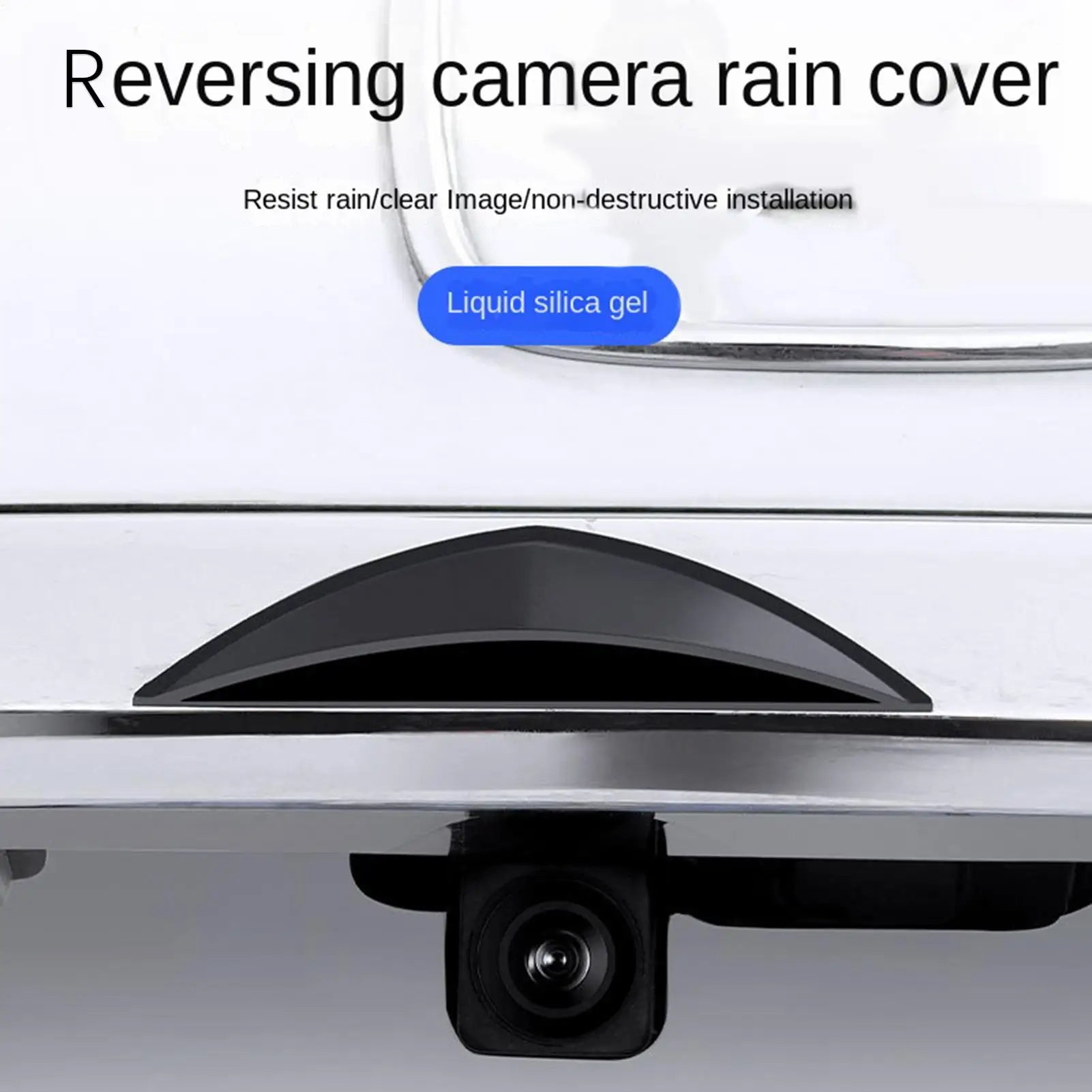 Backup Camera Rain Cover Protector Anti-Rain Waterproof Cover for Car Rear View Camera, Wet Foggy Weather, Highway Driving Peaceful Pleasures Health and Wellness