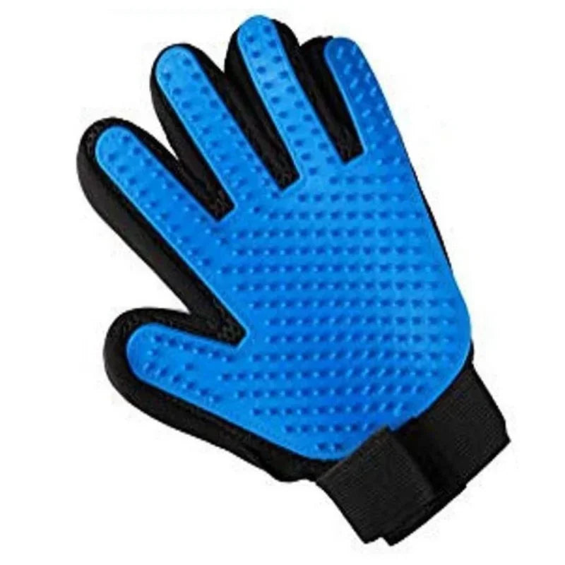 Pet Grooming Glove for Dogs & Cats – Deshedding Massage Comb Pet Grooming Glove Peaceful Pleasures Health and Wellness D Right Hand