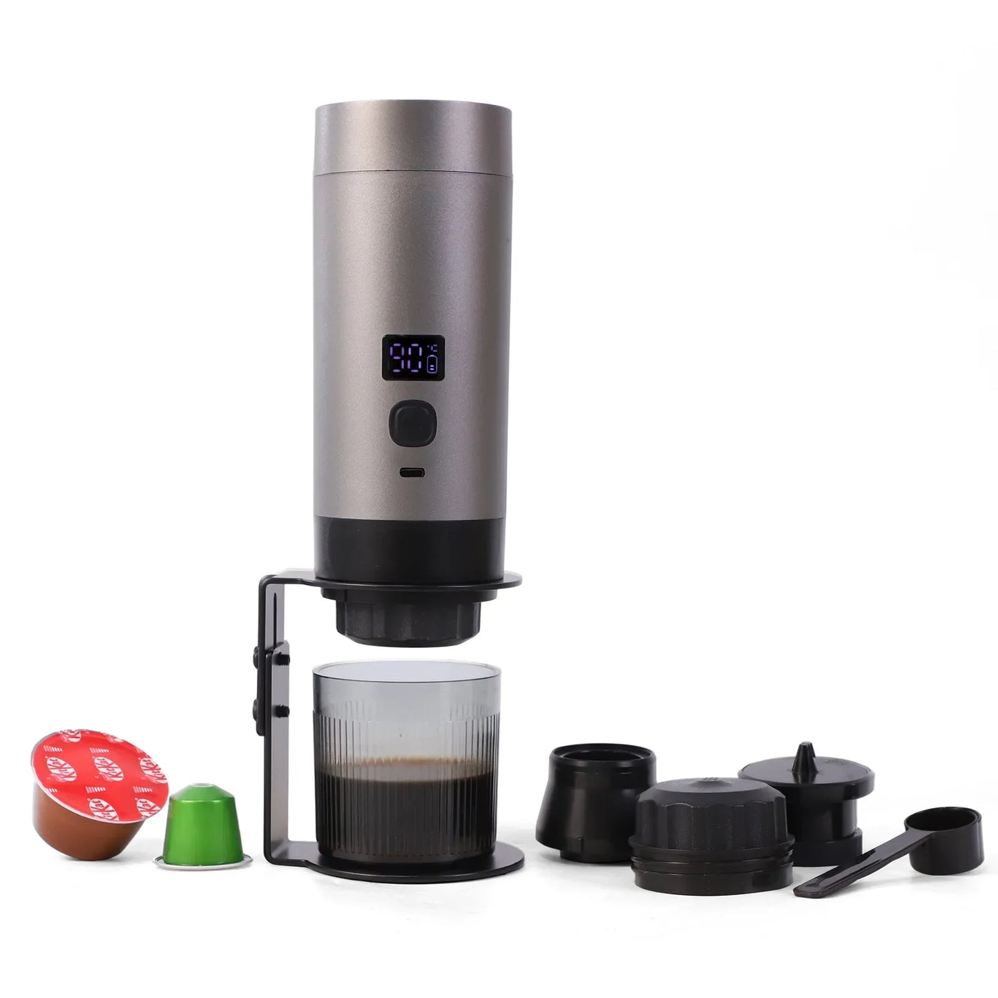 Wireless Portable Capsule Espresso Machine – Fully Automatic
