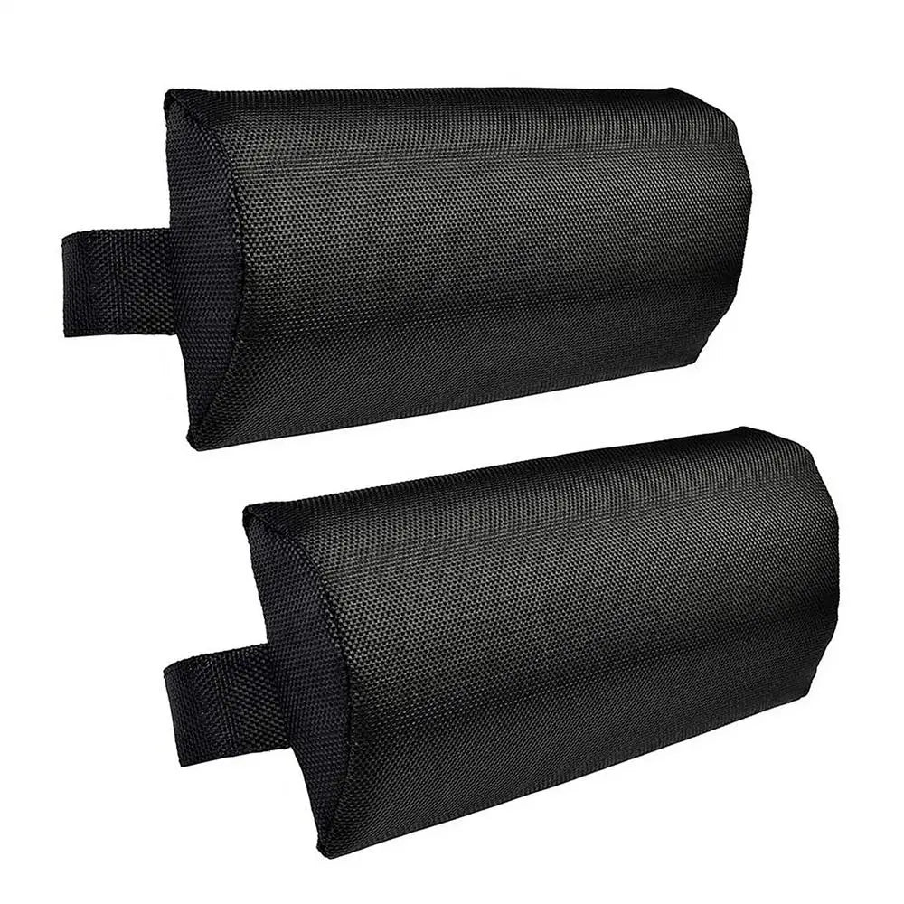 Pool Lounge Chair Pillow with Strap – Head & Neck Cushion Lounge Chair Pillow Peaceful Pleasures Health and Wellness 2pcs black