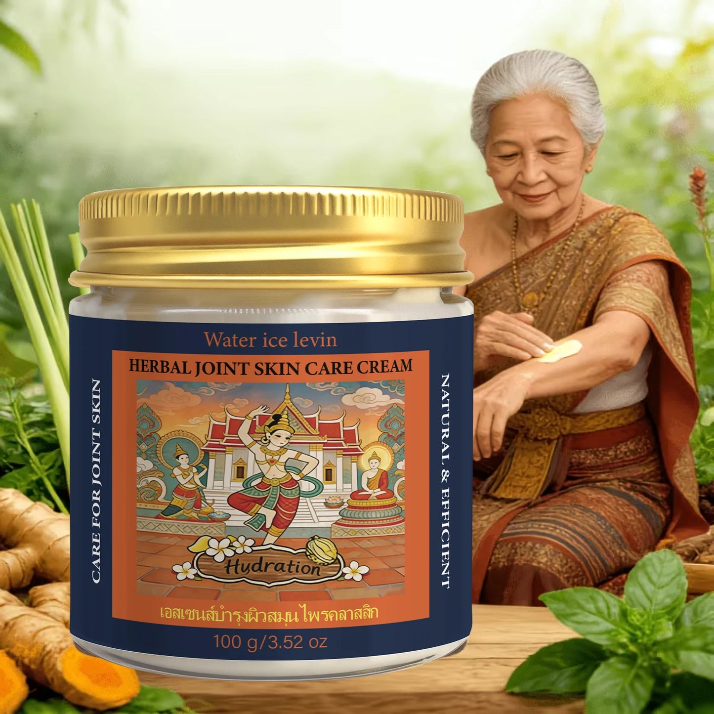 Herbal Body Cream – Thai Formula, Moisturizing & Firming | 100g