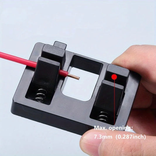 1pc Professional Wire Soldering Clamp - Spring-Loaded, Lightweight & Adjustable Soldering Station, Ideal for Electronics Repair Peaceful Pleasures Health and Wellness