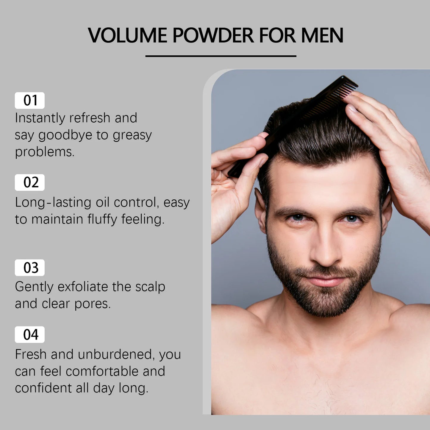 Plenty Hair Volumizing Powder – Oil Control & Texture Hold
