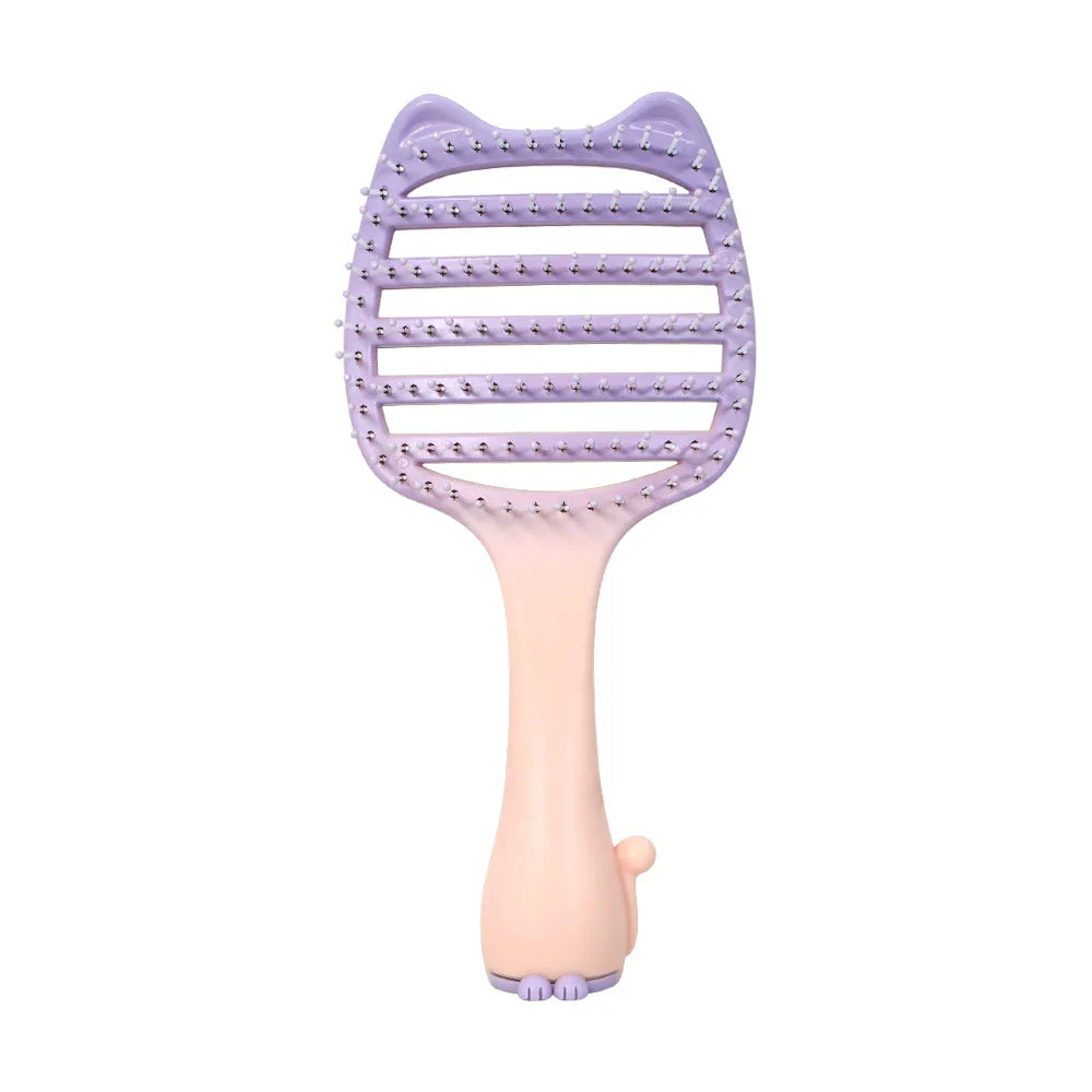 Cat Ear Detangler Comb – Anti-Static Wet & Dry Hair Brush