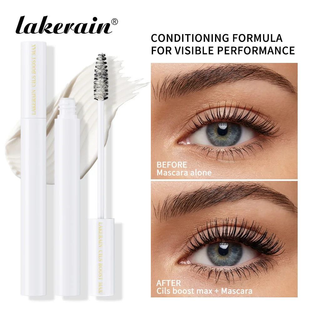 2 In 1 Mascara Eyelash Care Film Enhance Curl Slimness Thickening Nourish Brightening Eyelashes Long-lasting Smudge-free Volume Peaceful Pleasures Health and Wellness