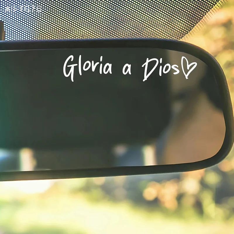 Believe in God Christian Vinyl Decal Sticker – Car & Motorcycle