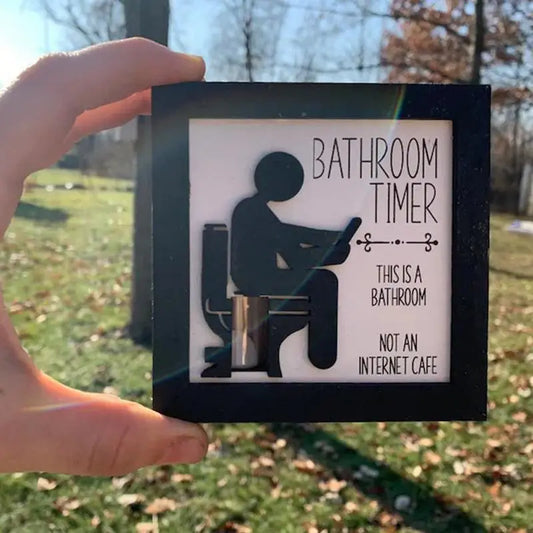 Funny Stool Sand Kids Toilet 5 Minute Restroom Clock Hourglass Bathroom Decoration Timer For Men Husband Dad Birthday Funny Gift Peaceful Pleasures Health and Wellness CN